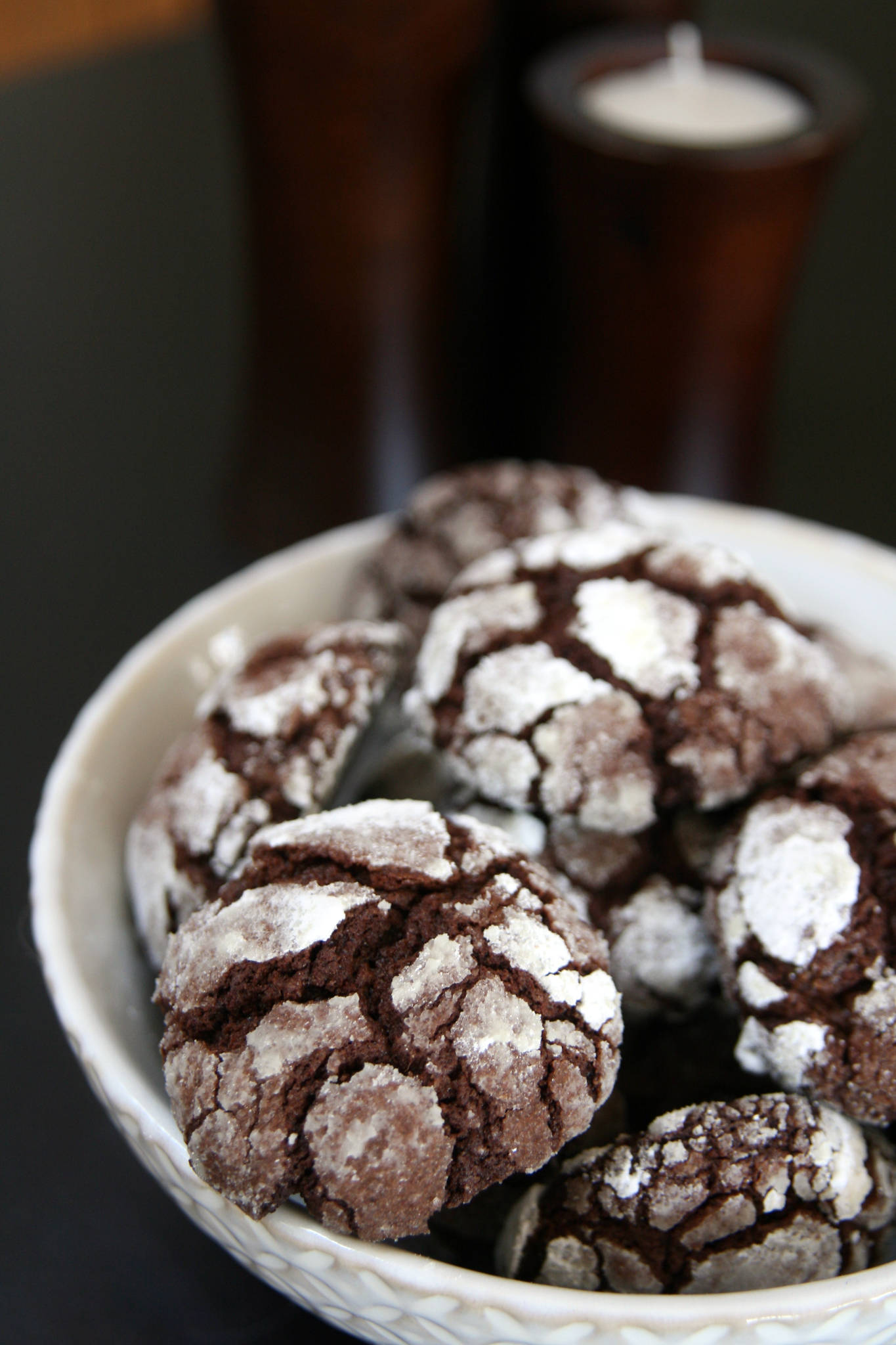 Crinkles au chocolat de Martha Stewart