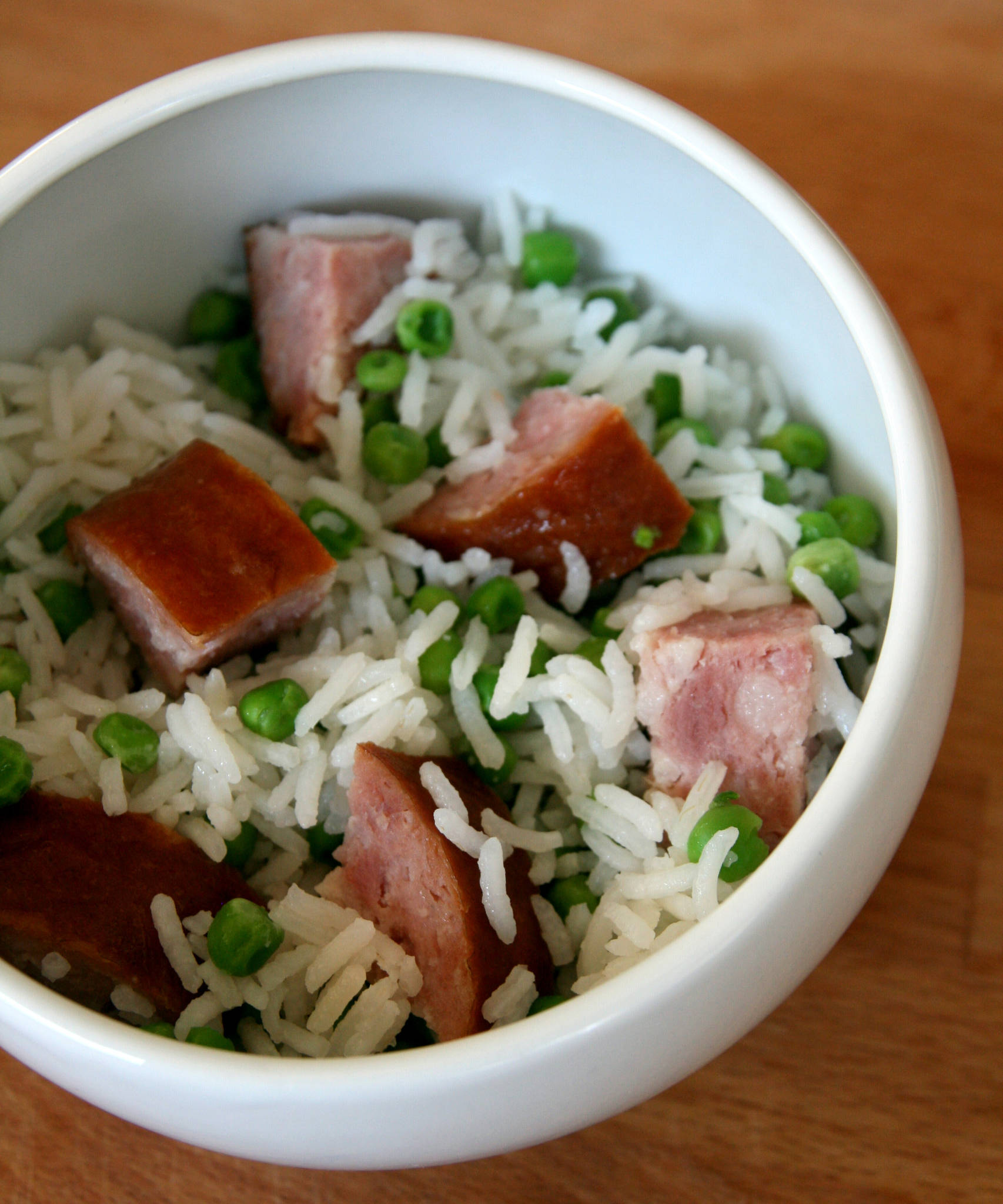 Recette Avec Saucisse De Morteau Et Riz Basmati à la saucisse de Morteau et aux petits pois