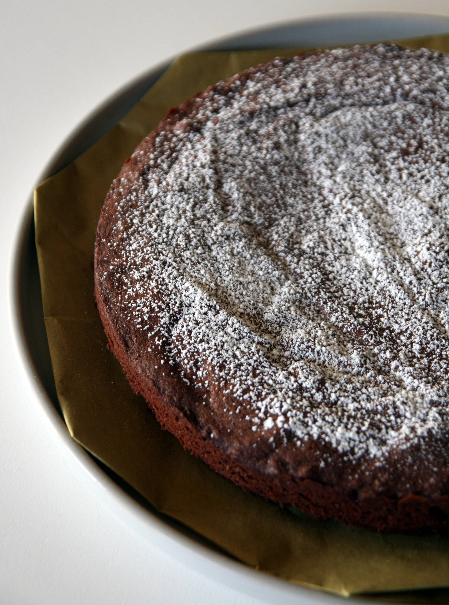 Fondant au cacao en poudre