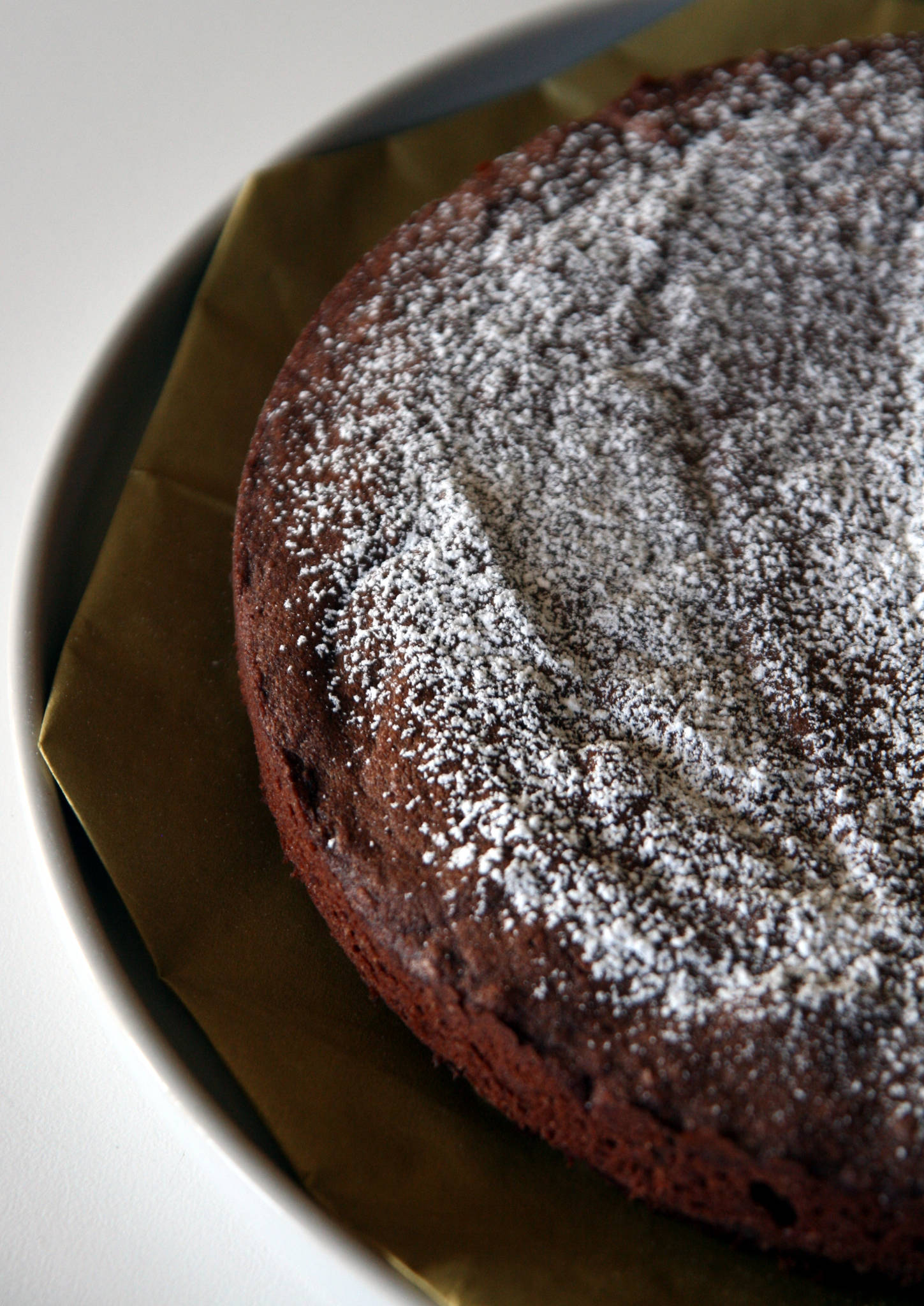 Fondant au cacao en poudre