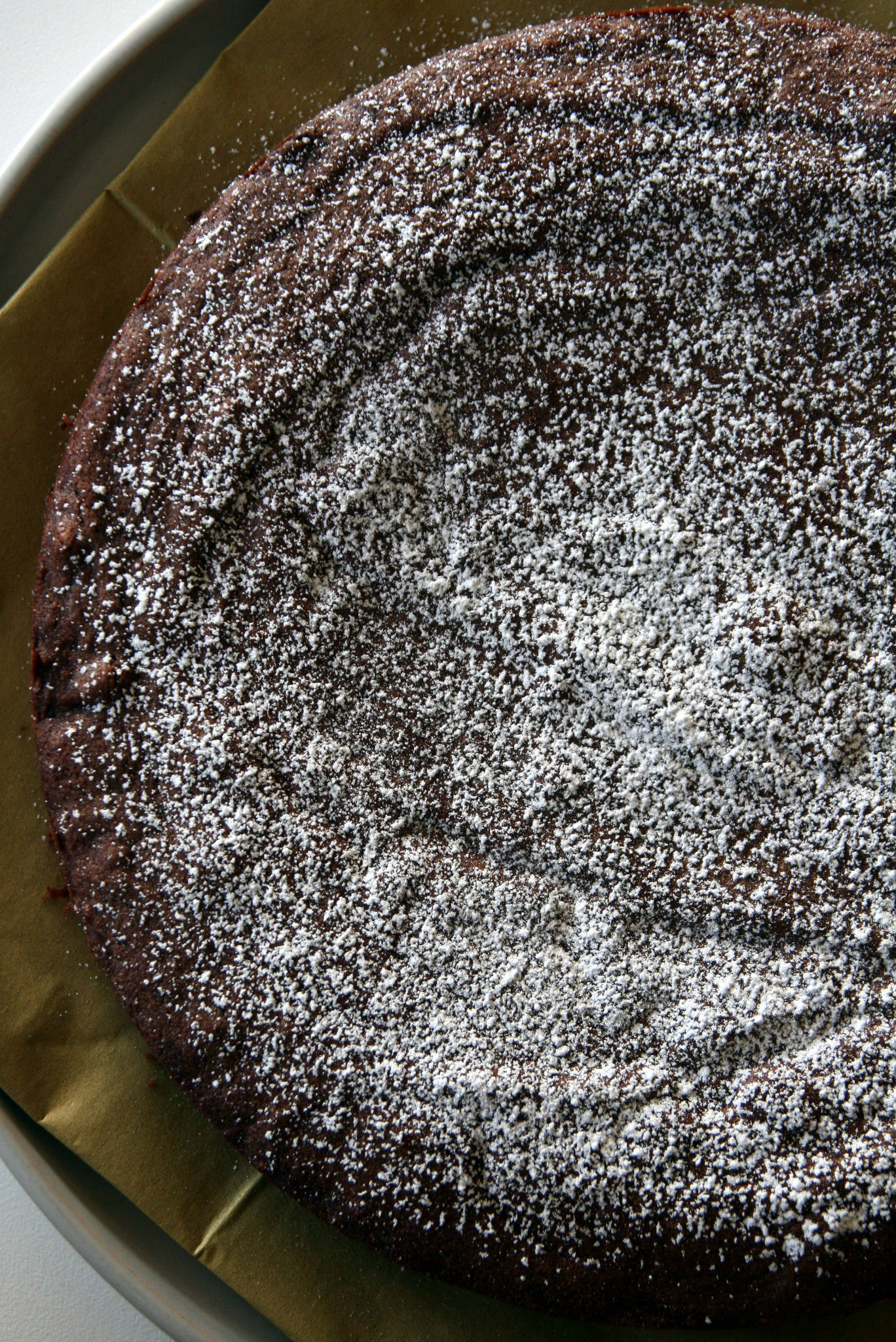 Fondant au cacao en poudre