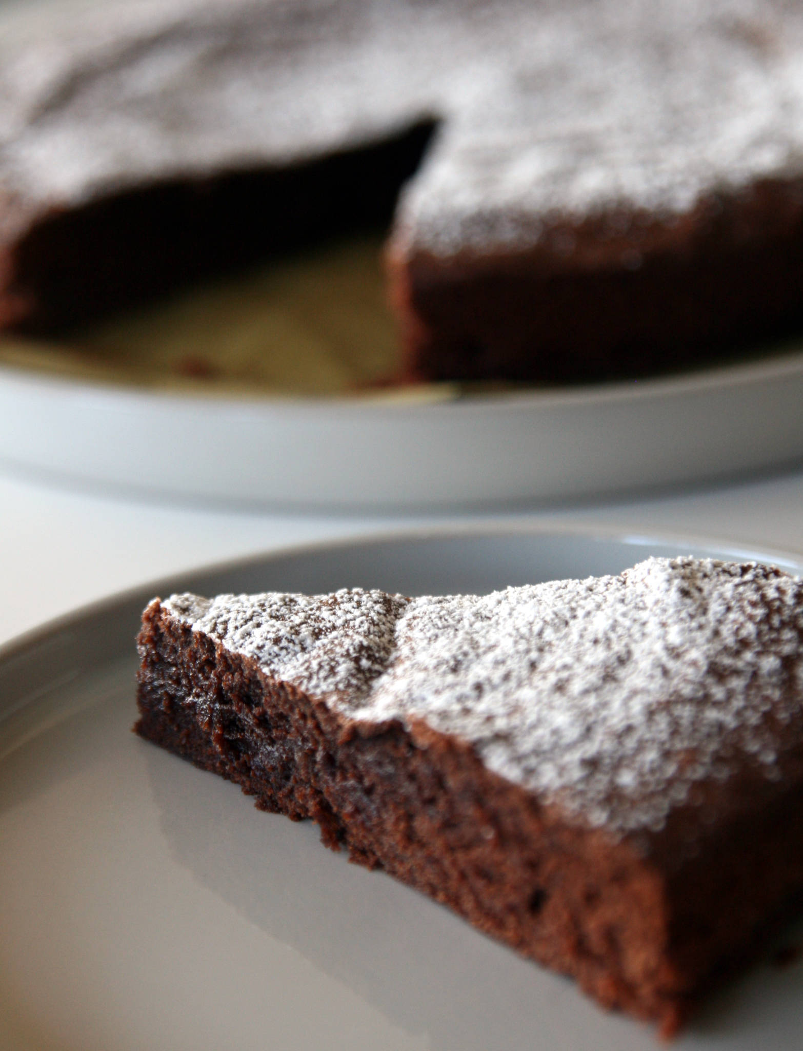 Fondant au cacao en poudre