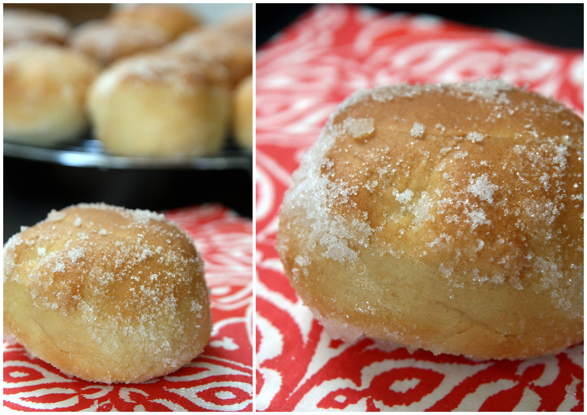 Beignets au four