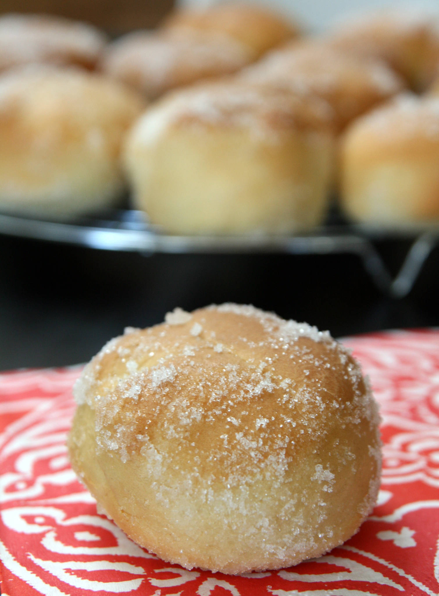 Beignets au four