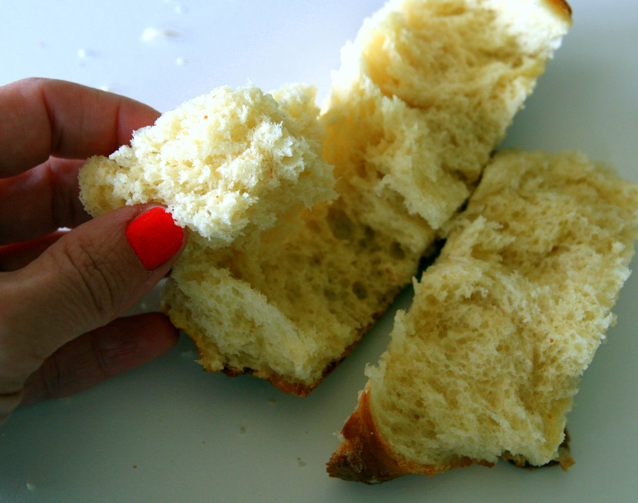 Brioche tressée à la mie filante