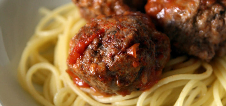 Spaghetti boulettes