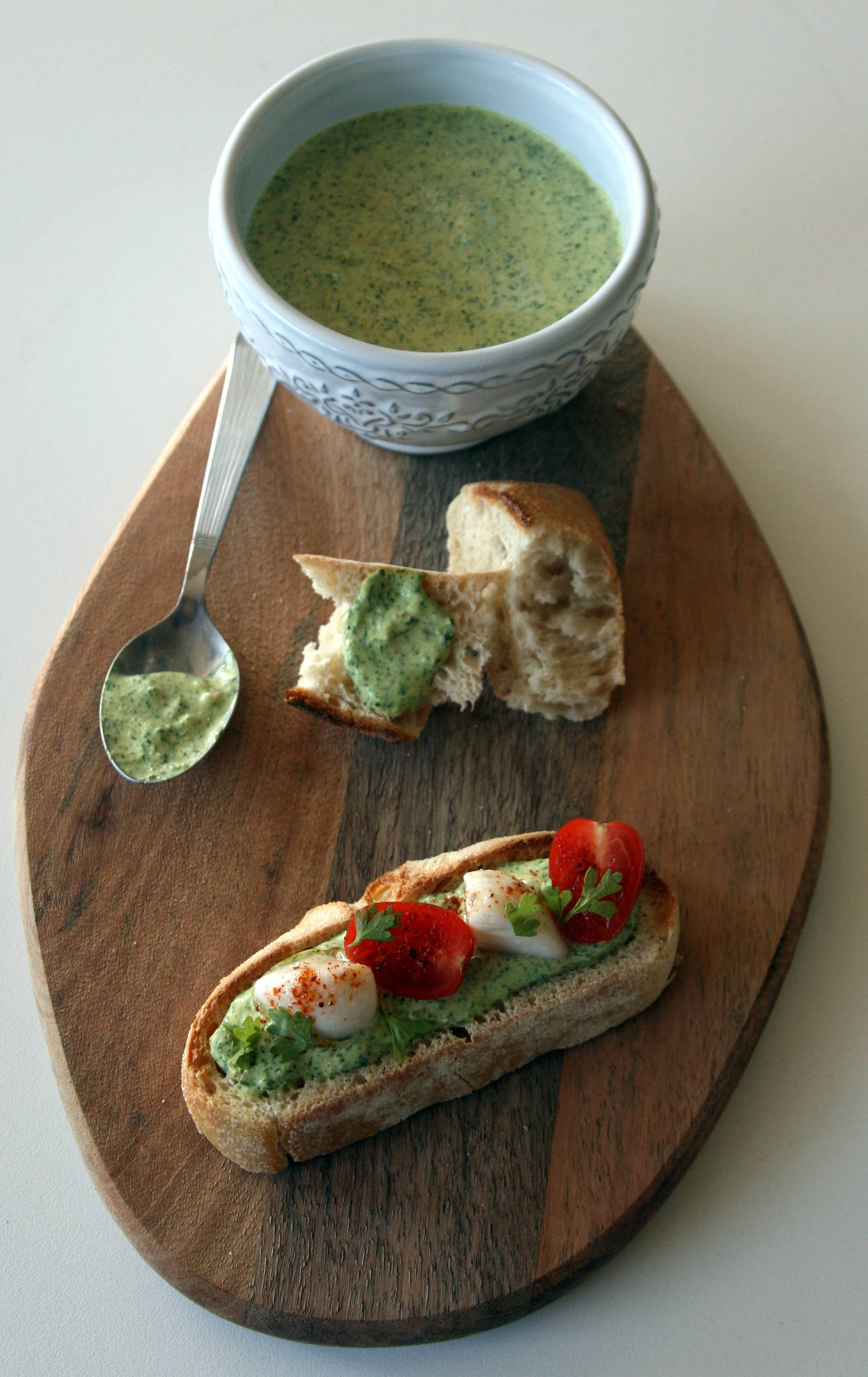 Tartinade de coriandre