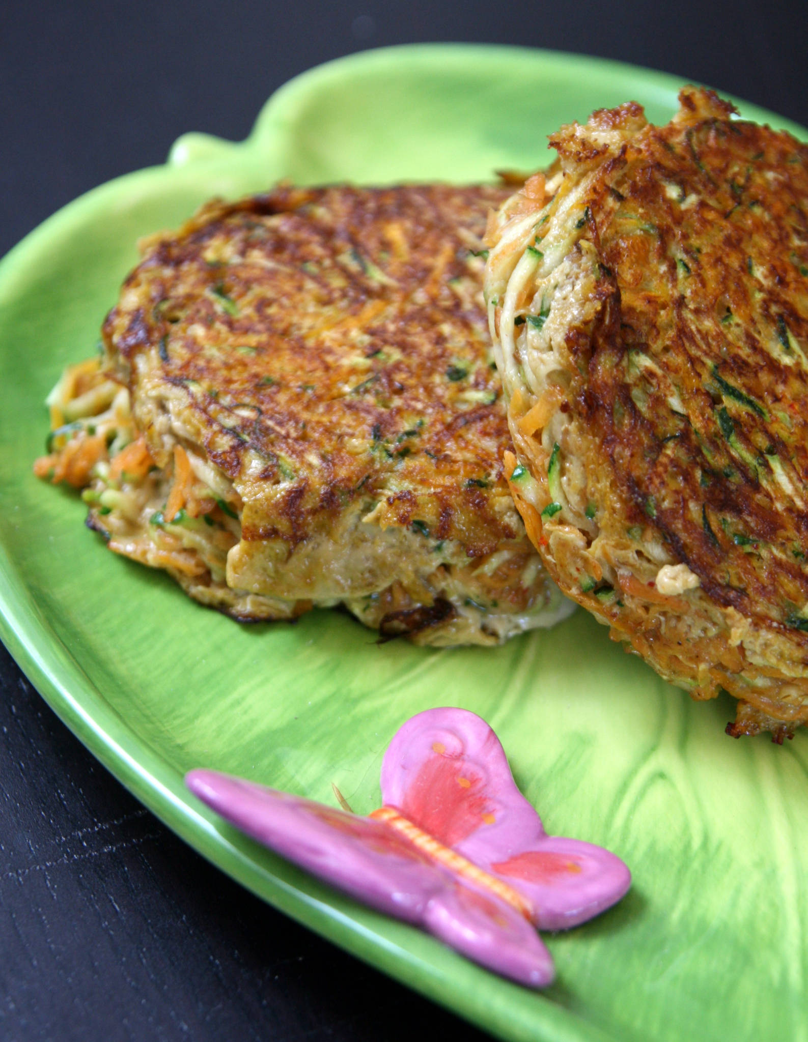 Galettes courgette & carotte