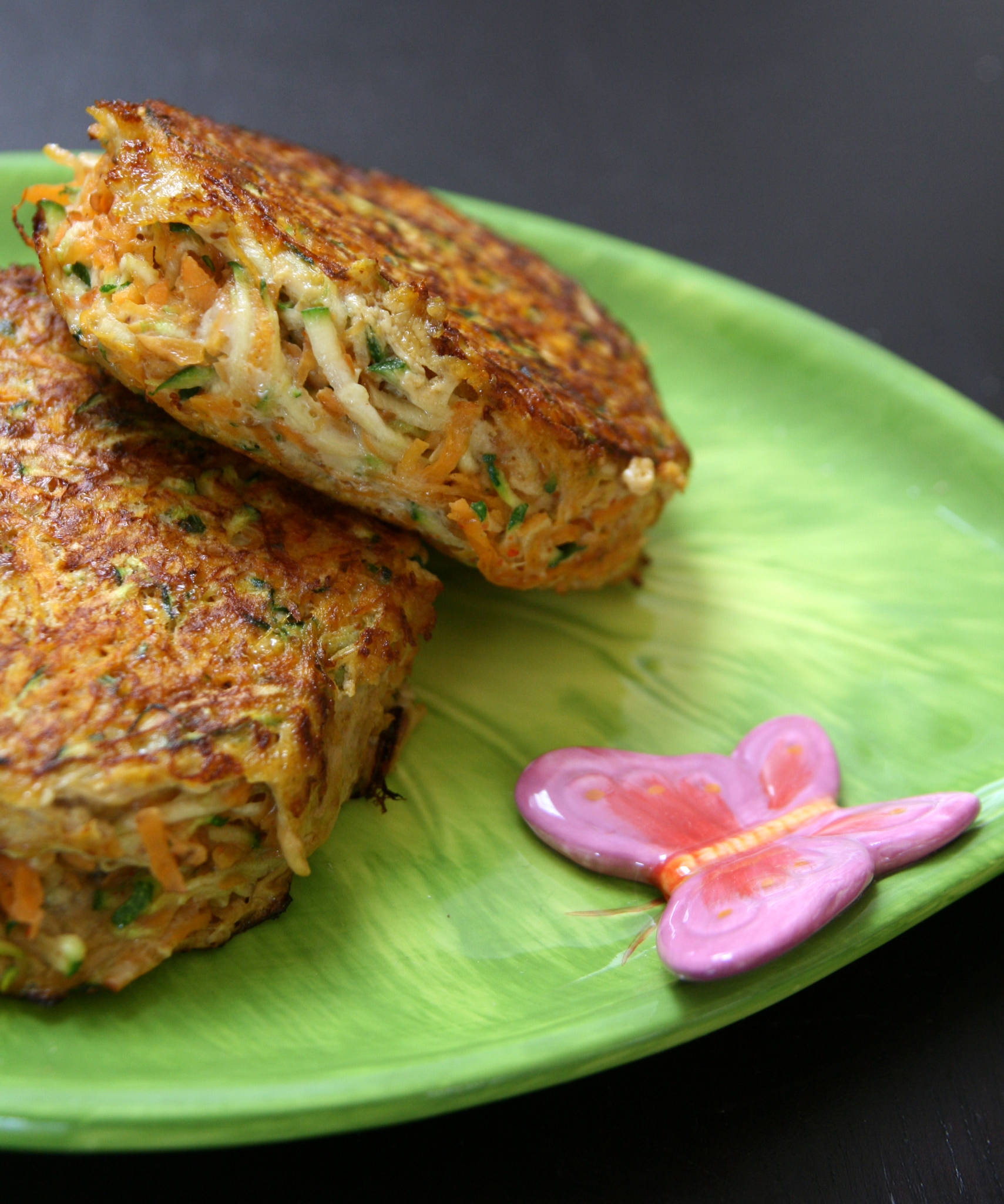 Galettes courgette & carotte