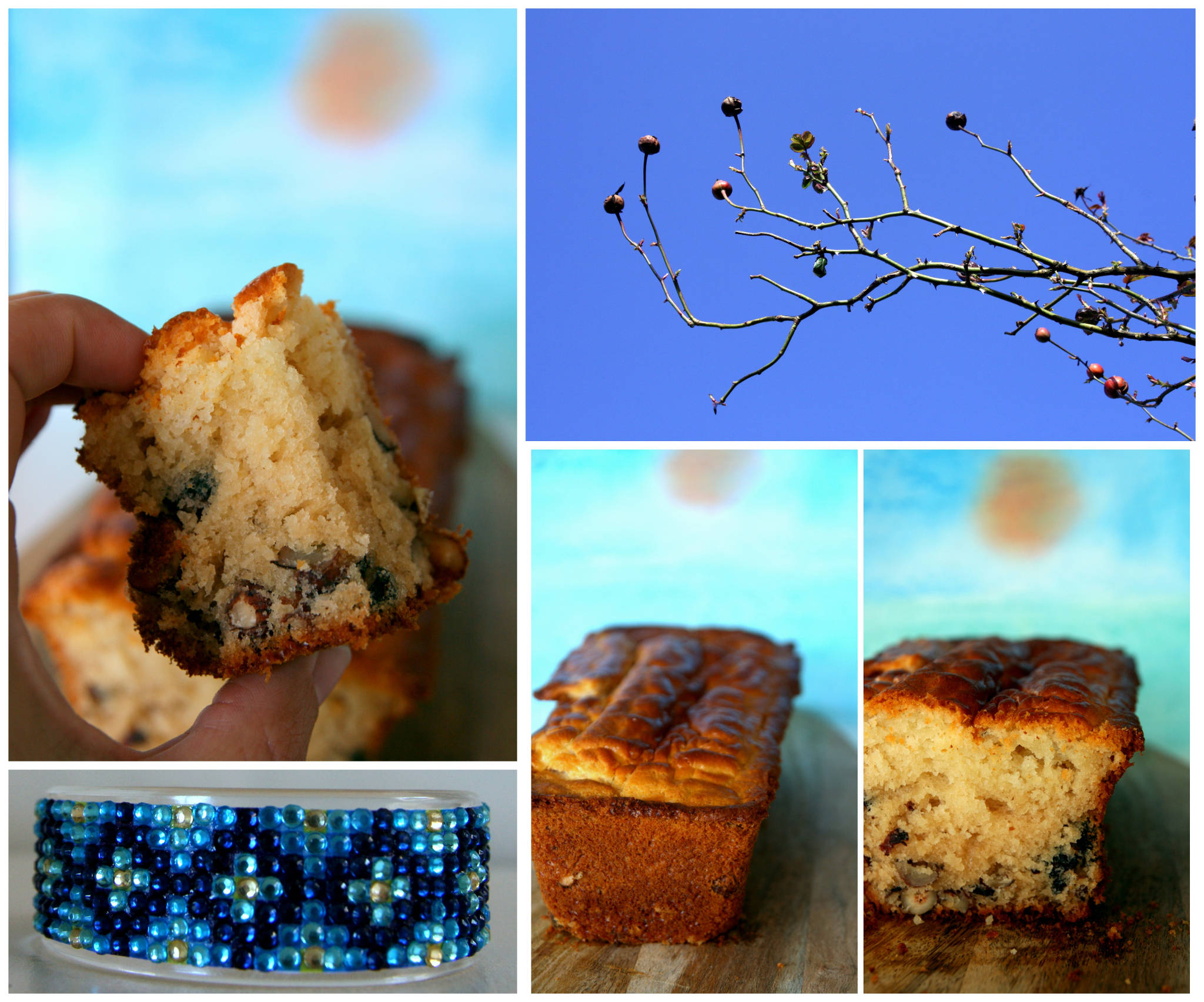 Gâteau ultra-léger aux noisettes et au miel