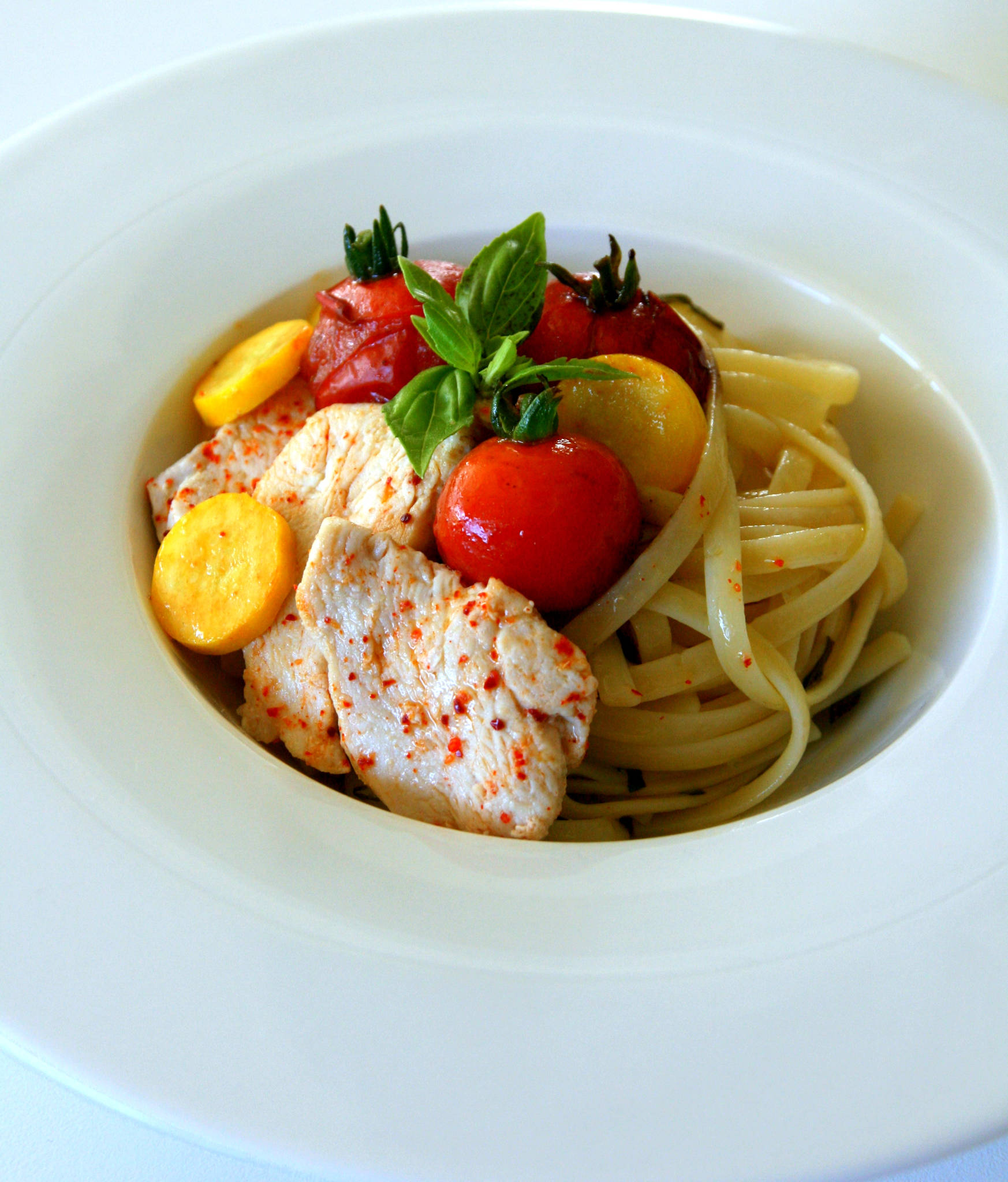 Linguine aux saveurs italiennes