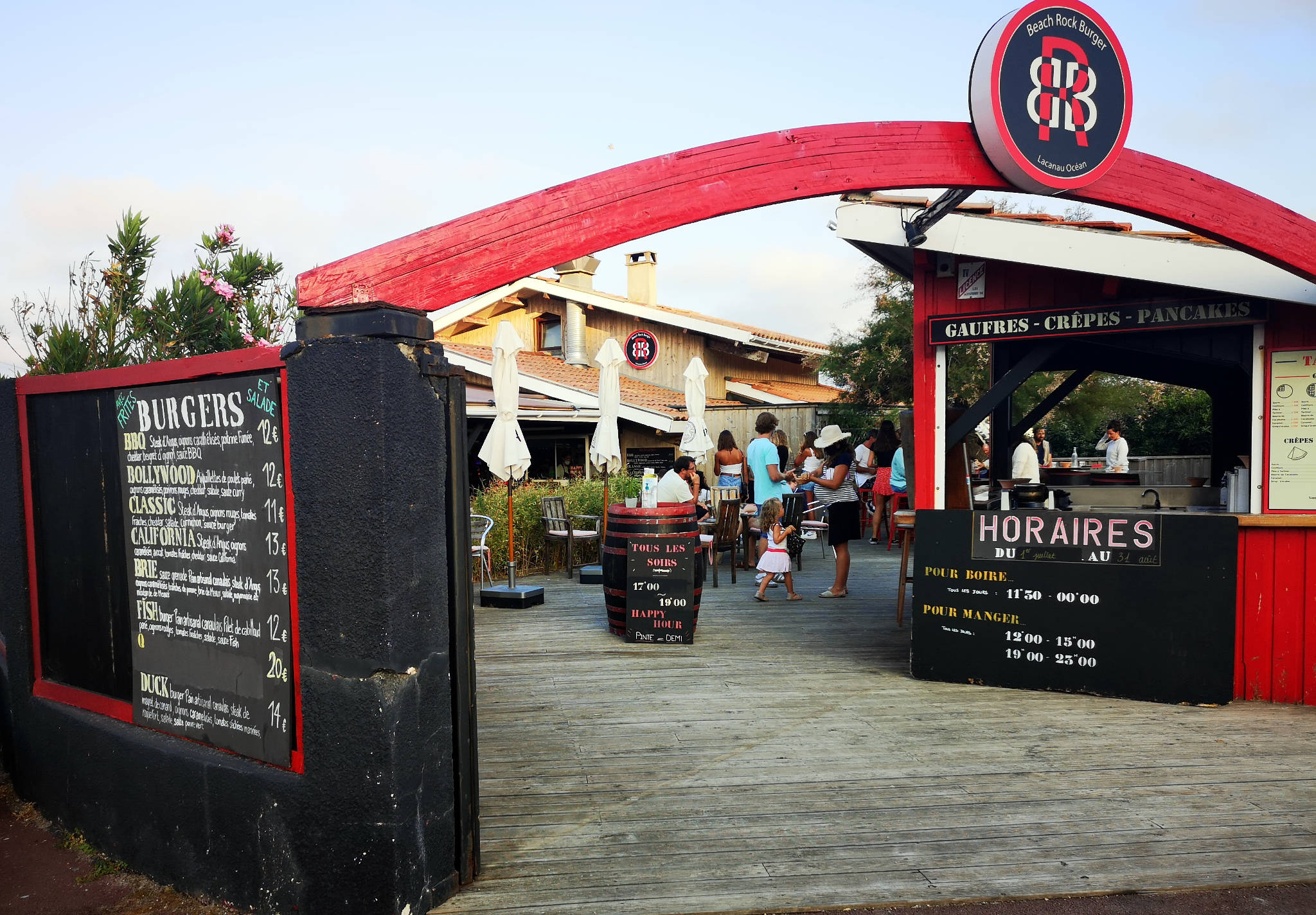 Beach Rock Burger à Lacanau (33)