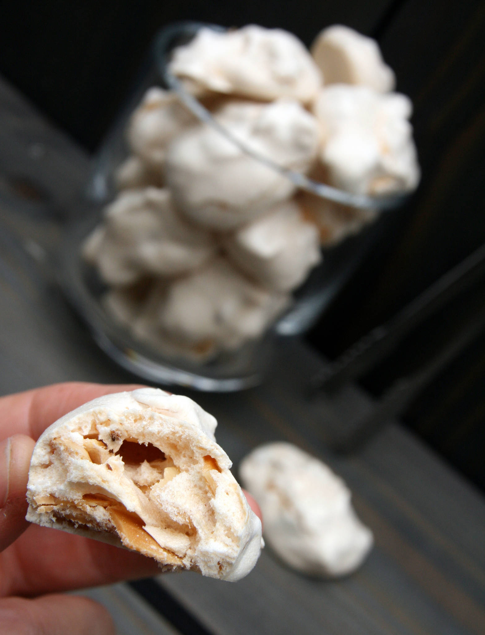 Meringues aux amandes