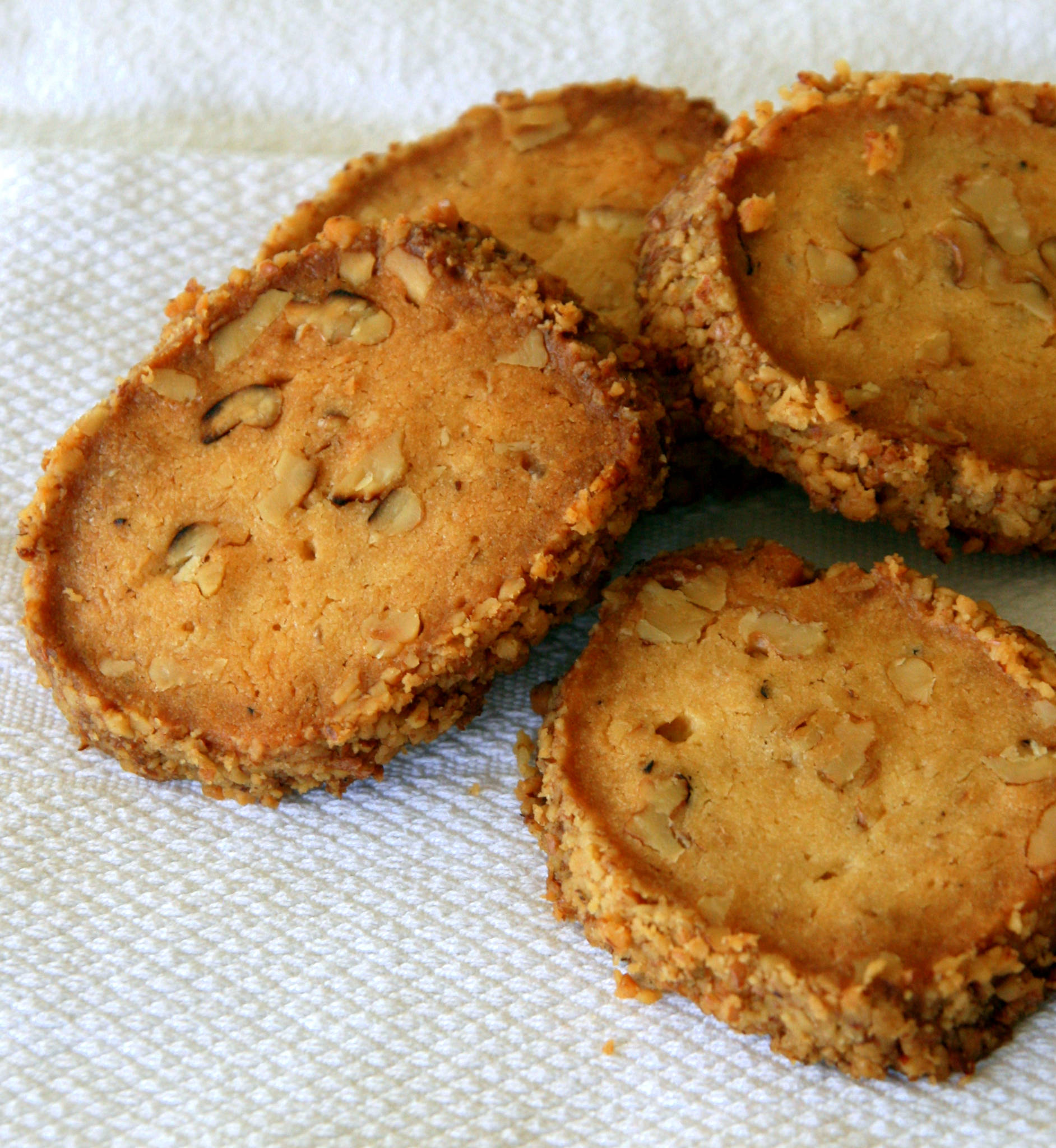 Biscuits au fromage frais et aux noix