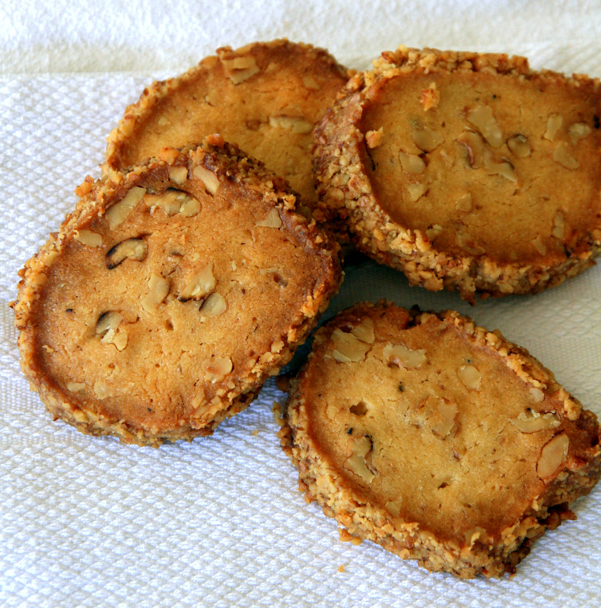 Biscuits au fromage frais et aux noix