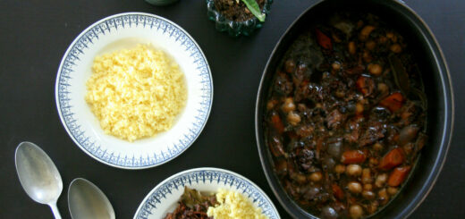 Daube de queue de bœuf à la bourguignonne