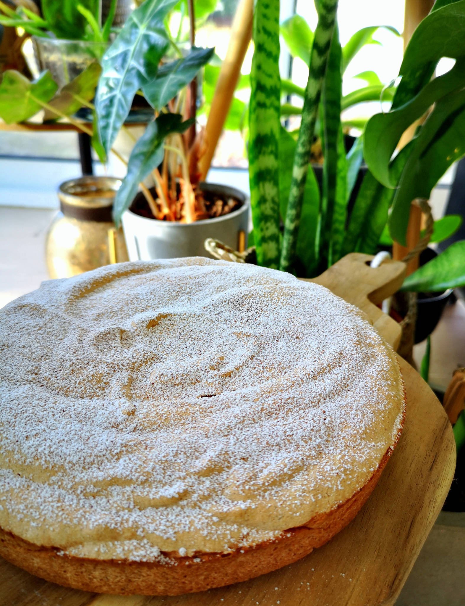 Angel cake à la cannelle