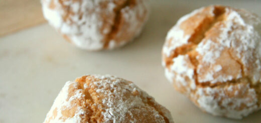 Amaretti au cœur moelleux