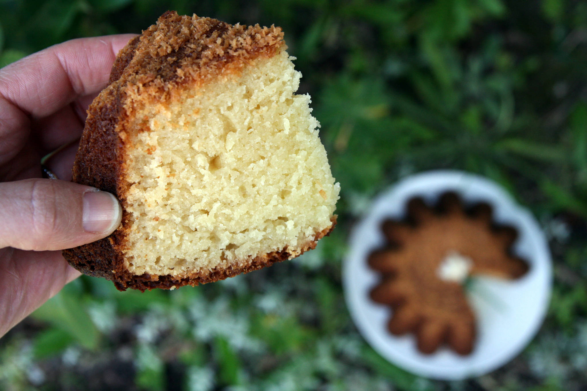 Gâteau au yaourt à la crème de coco sucrée