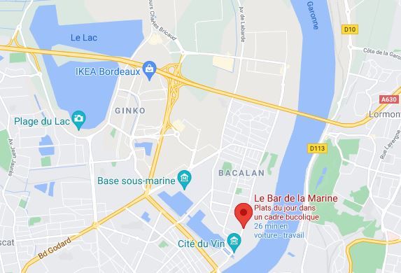 Le Bar de la Marine à Bordeaux (33)