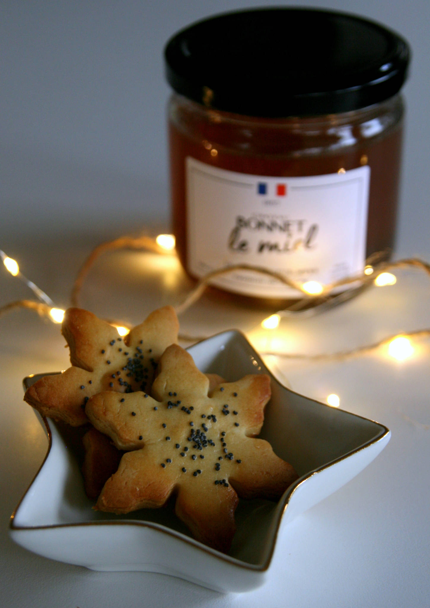 Biscuits de Noël au citron et miel de Bonnet