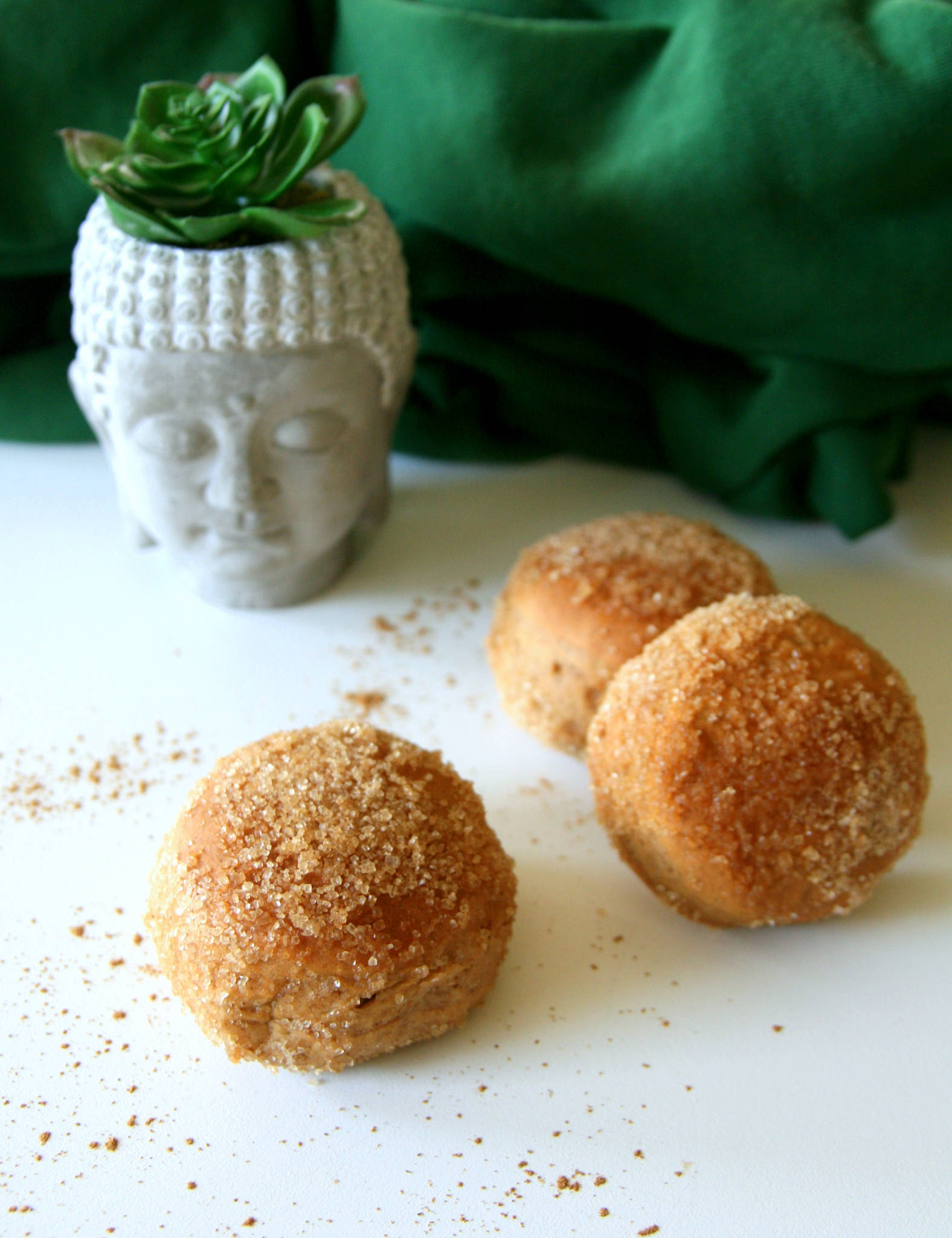 Beignets au four à la cannelle