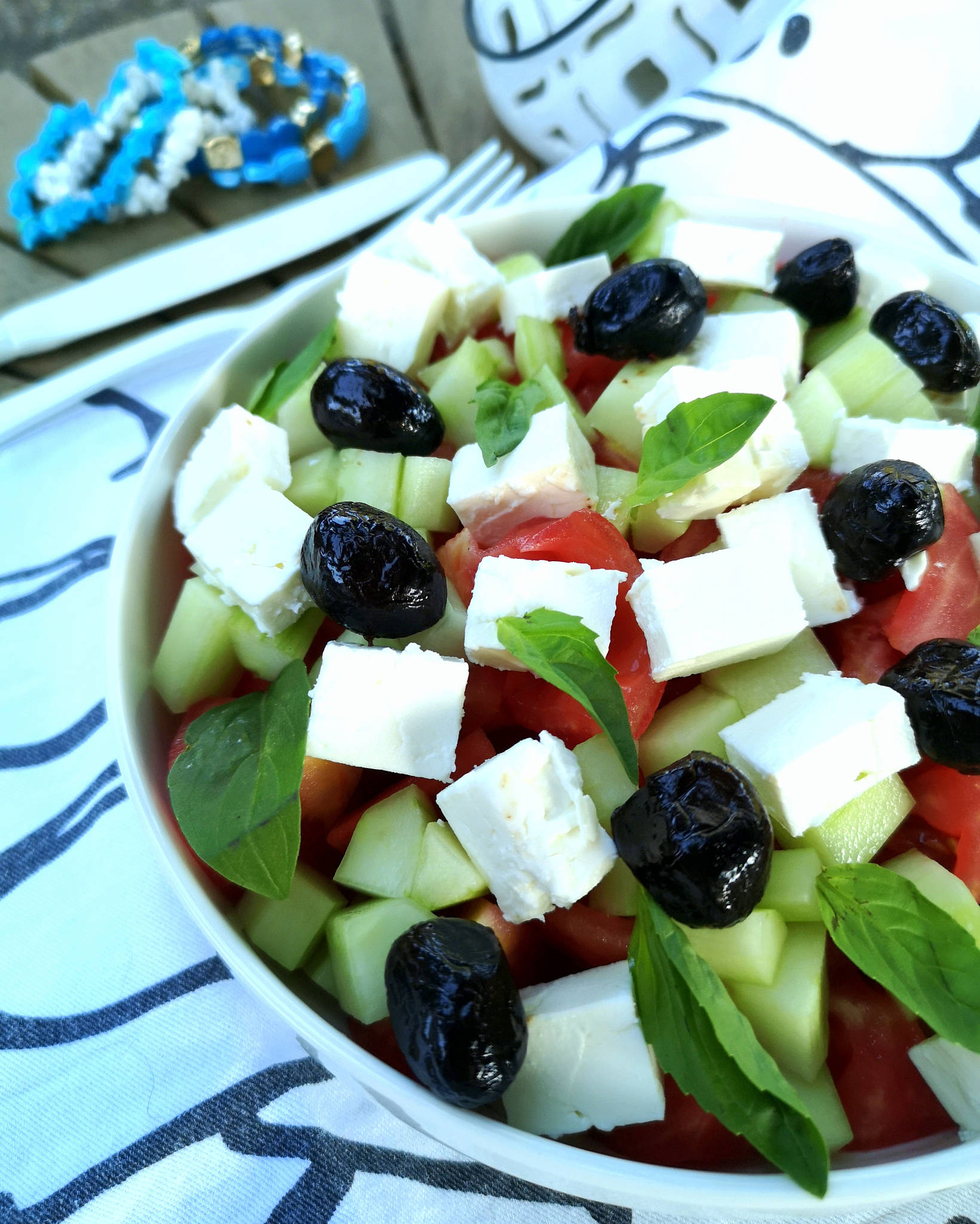 Salade inspiration grecque