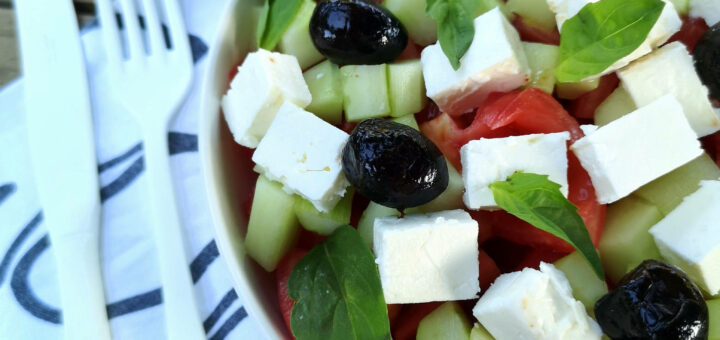 Salade inspiration grecque