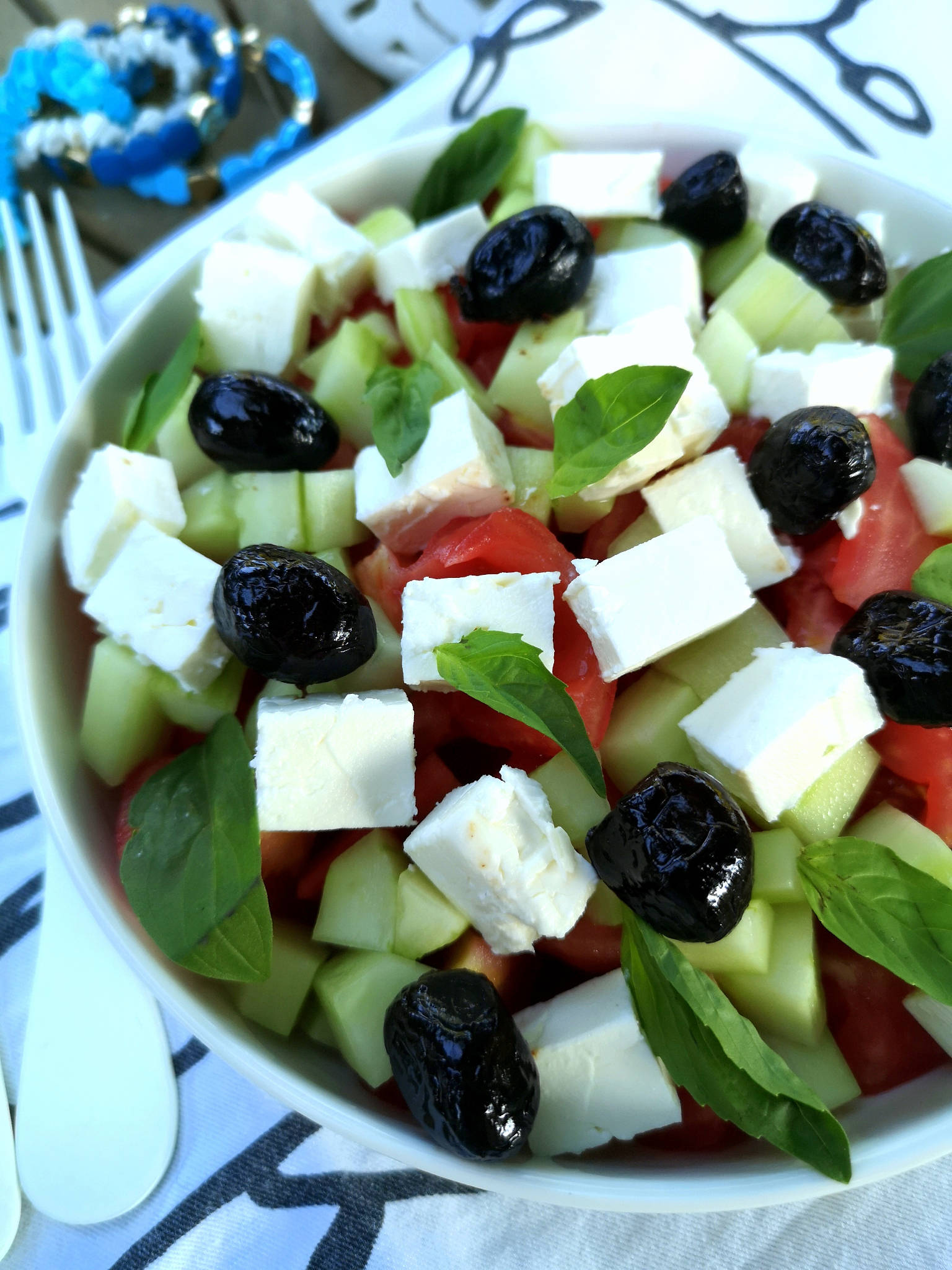 Salade inspiration grecque