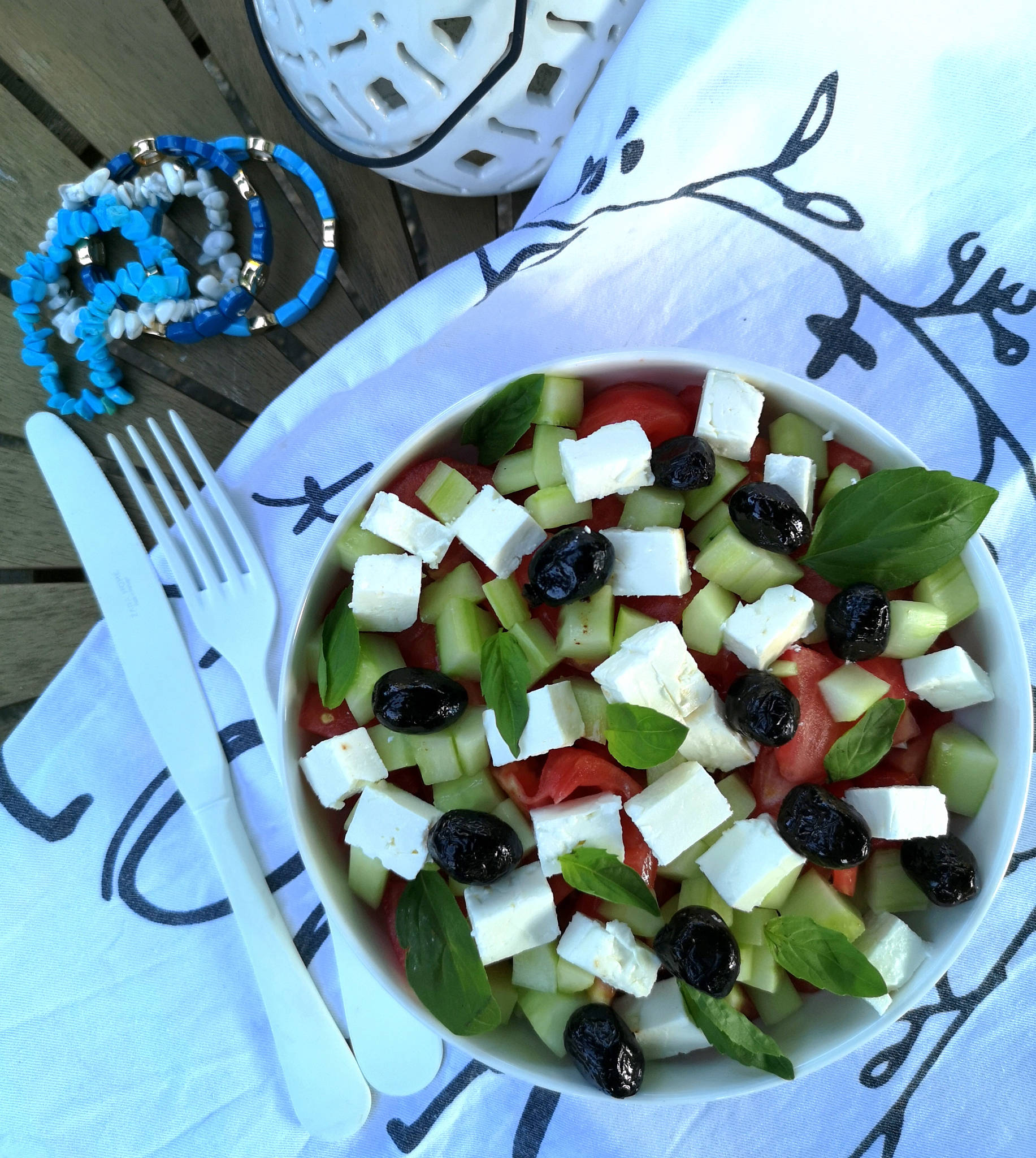 Salade inspiration grecque