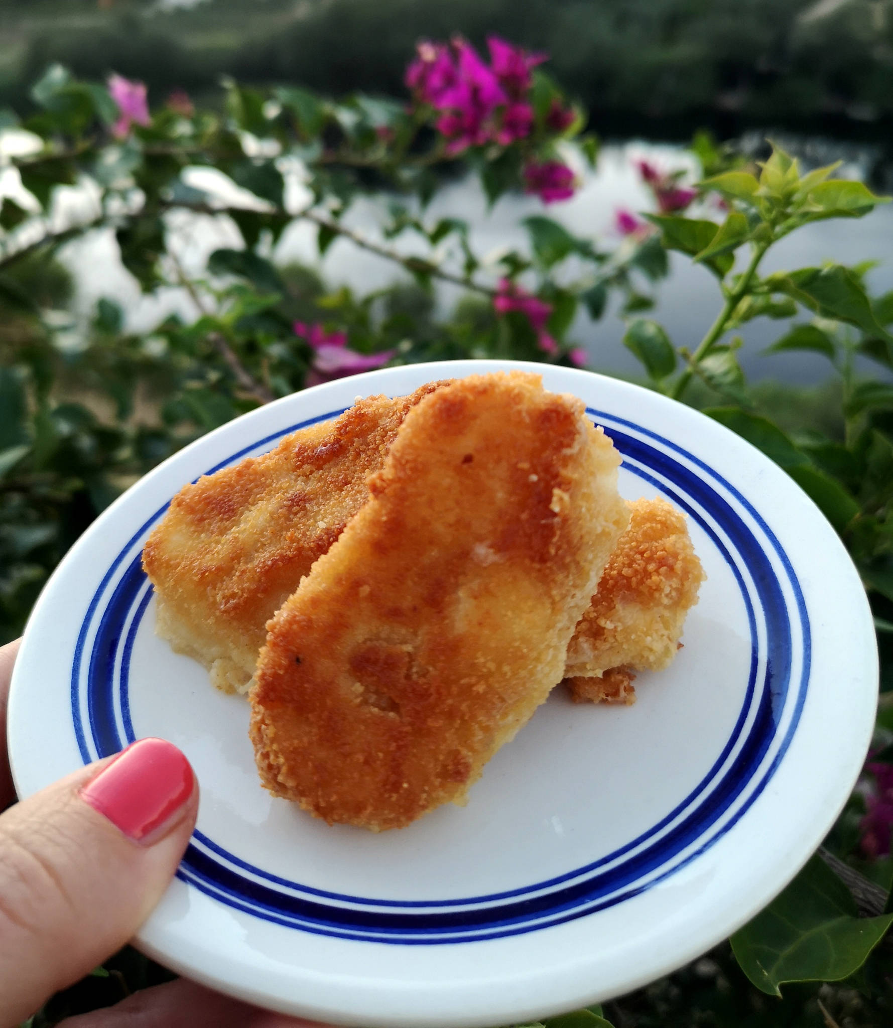 Croquettes au jambon et à l'emmental