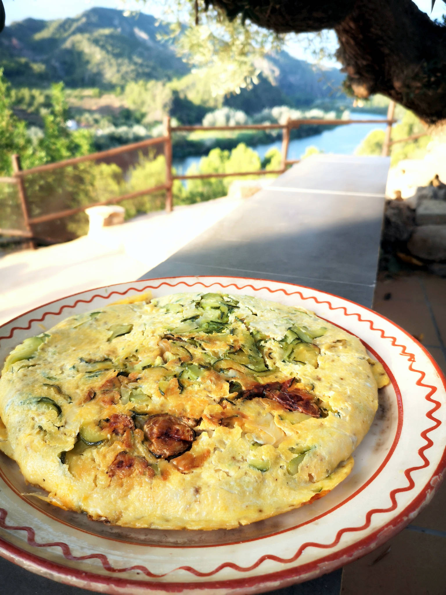 Tortilla aux courgettes