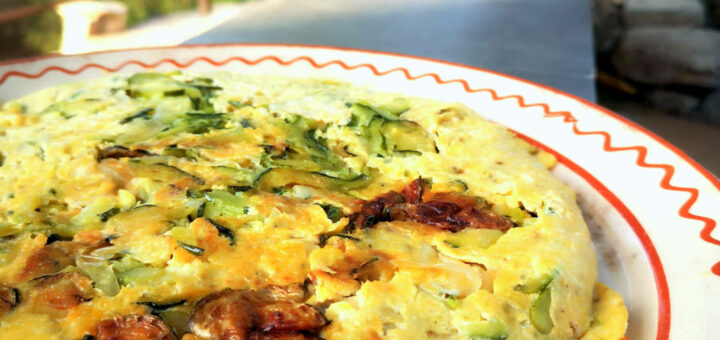 Tortilla aux courgettes