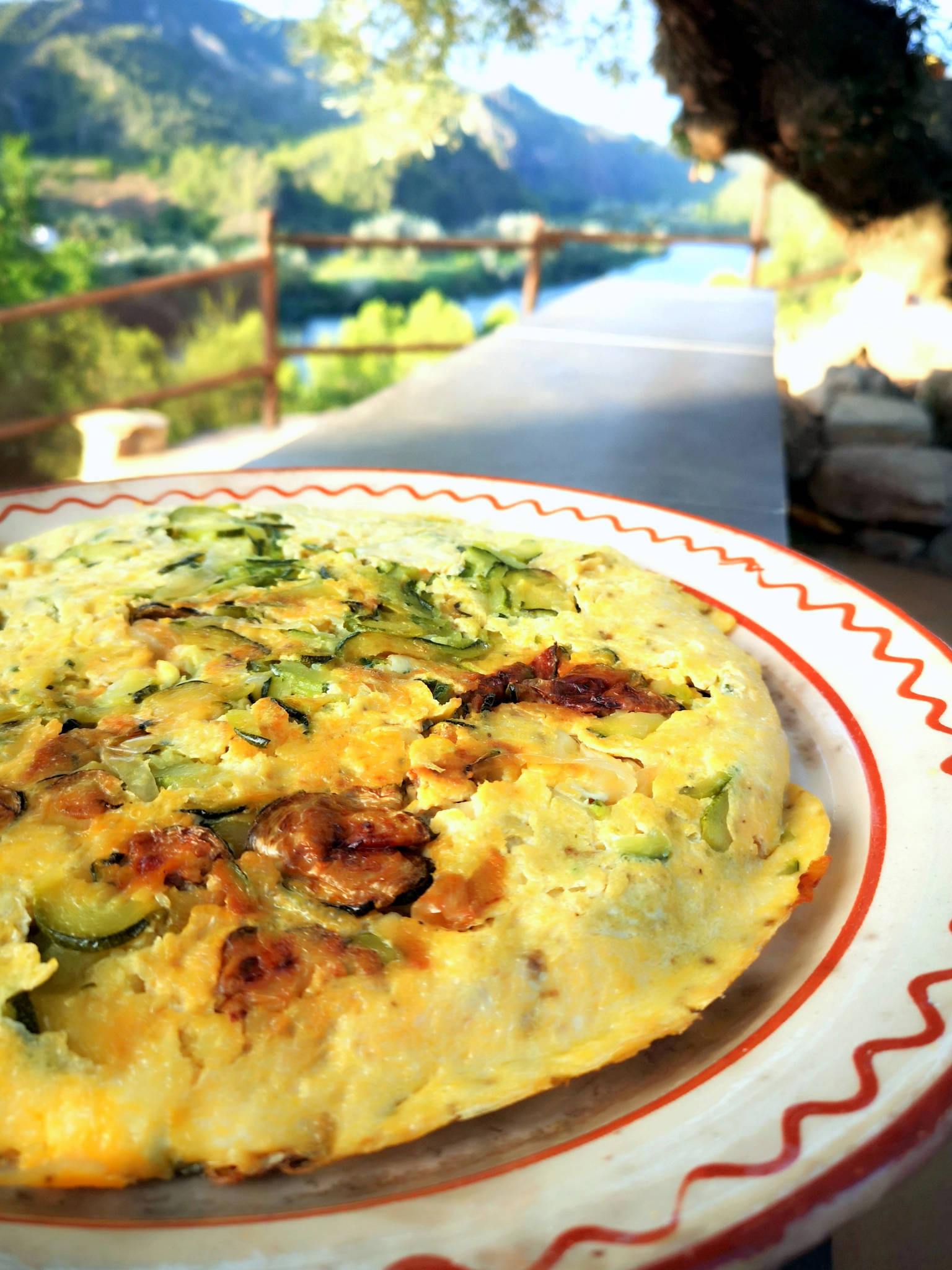 Tortilla aux courgettes