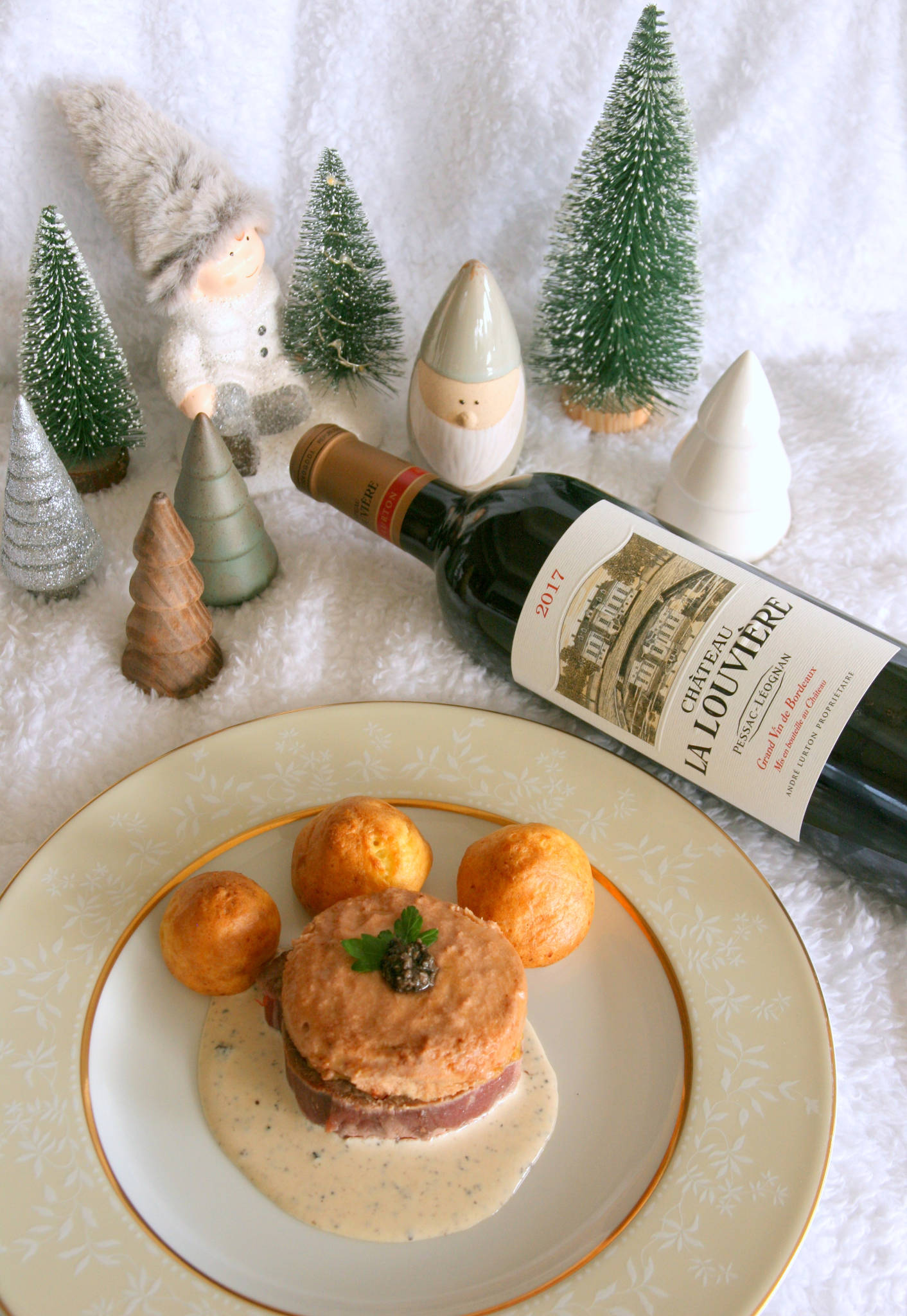 Tournedos Rossini, pommes dauphines maison