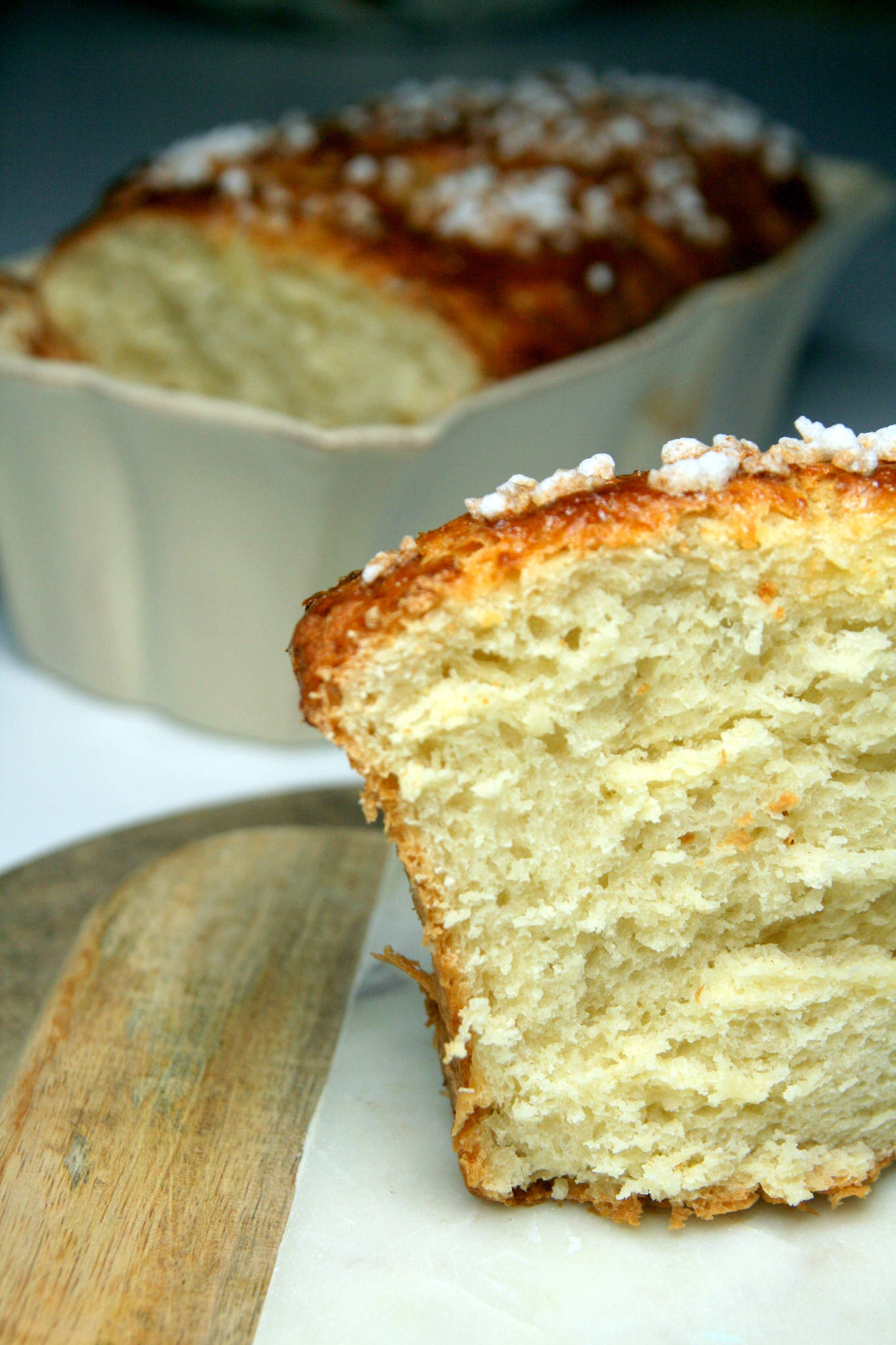 Brioche moelleuse au skyr