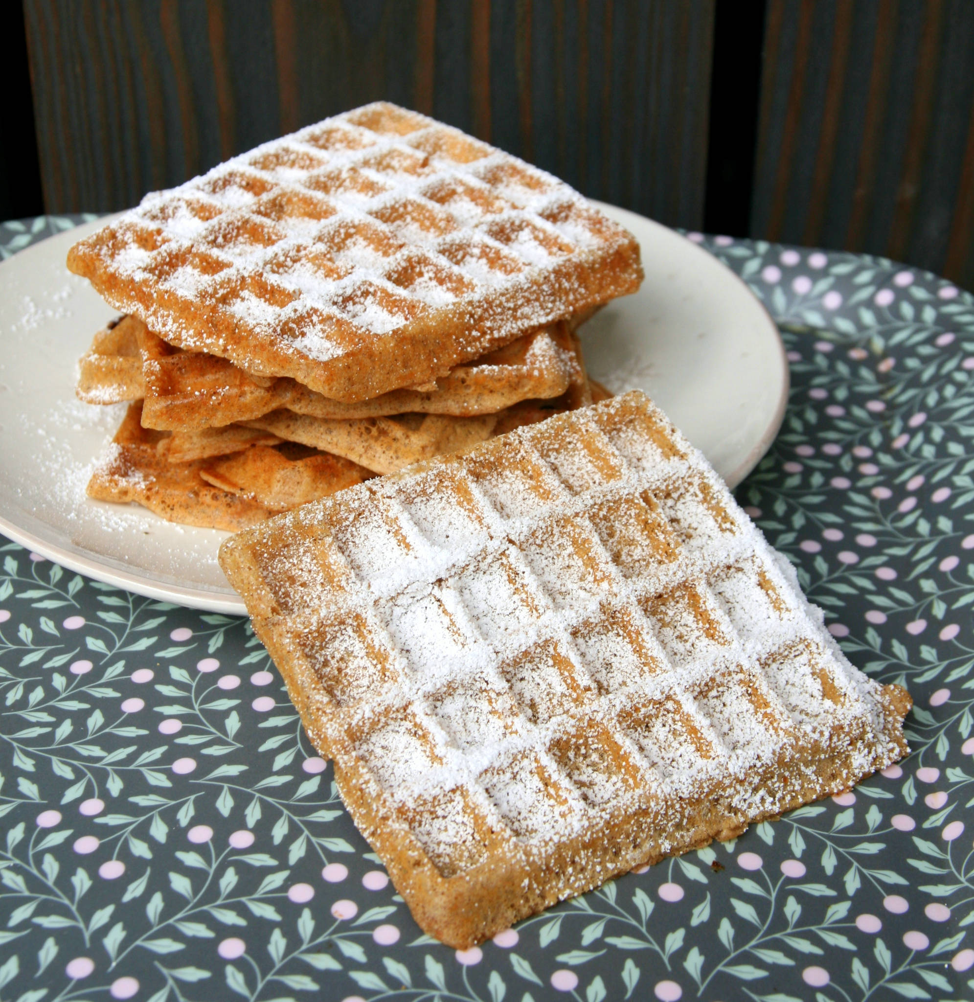 Gaufres à la cannelle