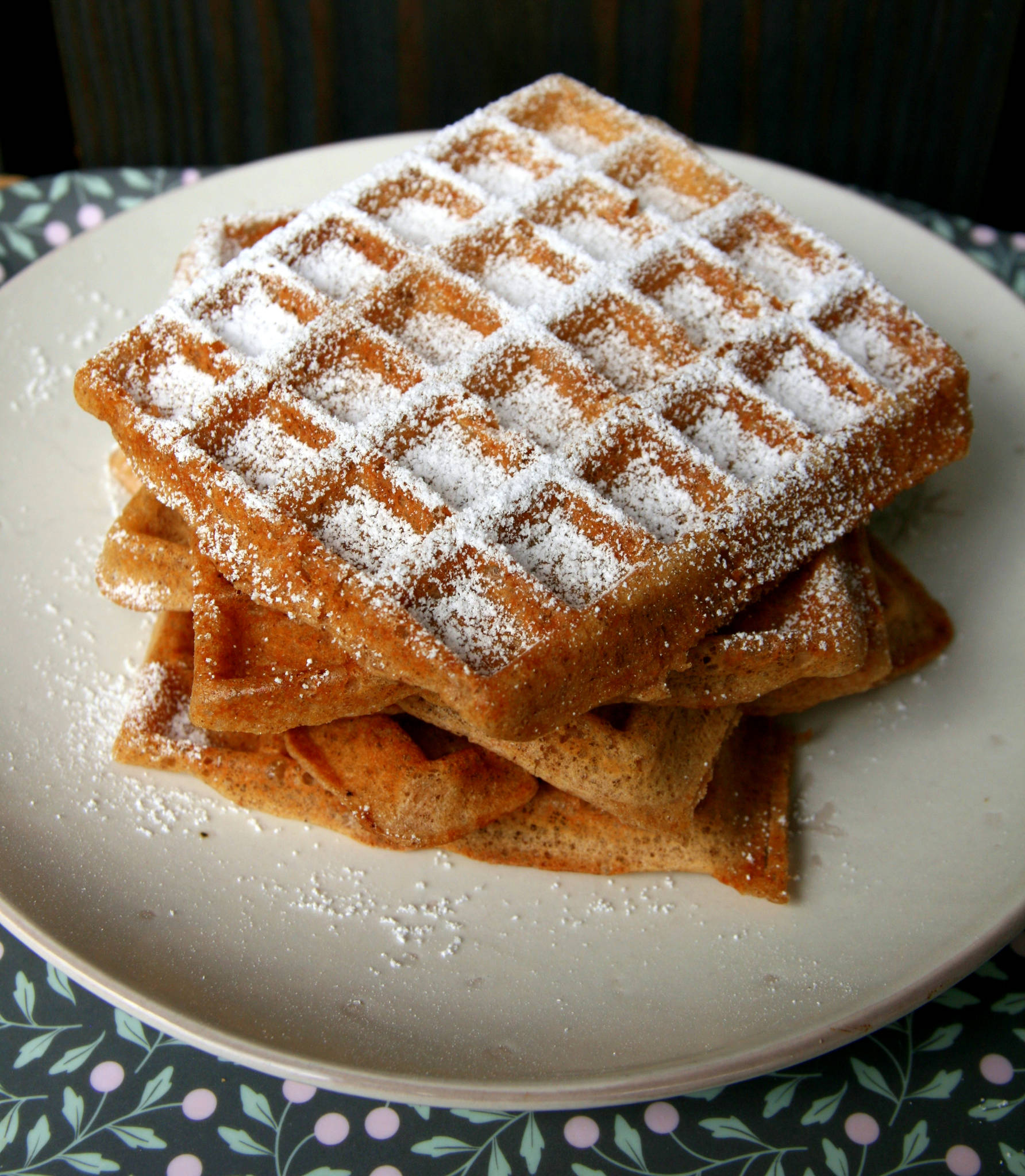 Gaufres à la cannelle