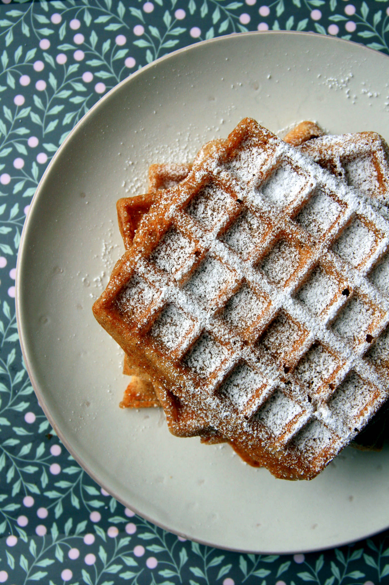 Gaufres à la cannelle