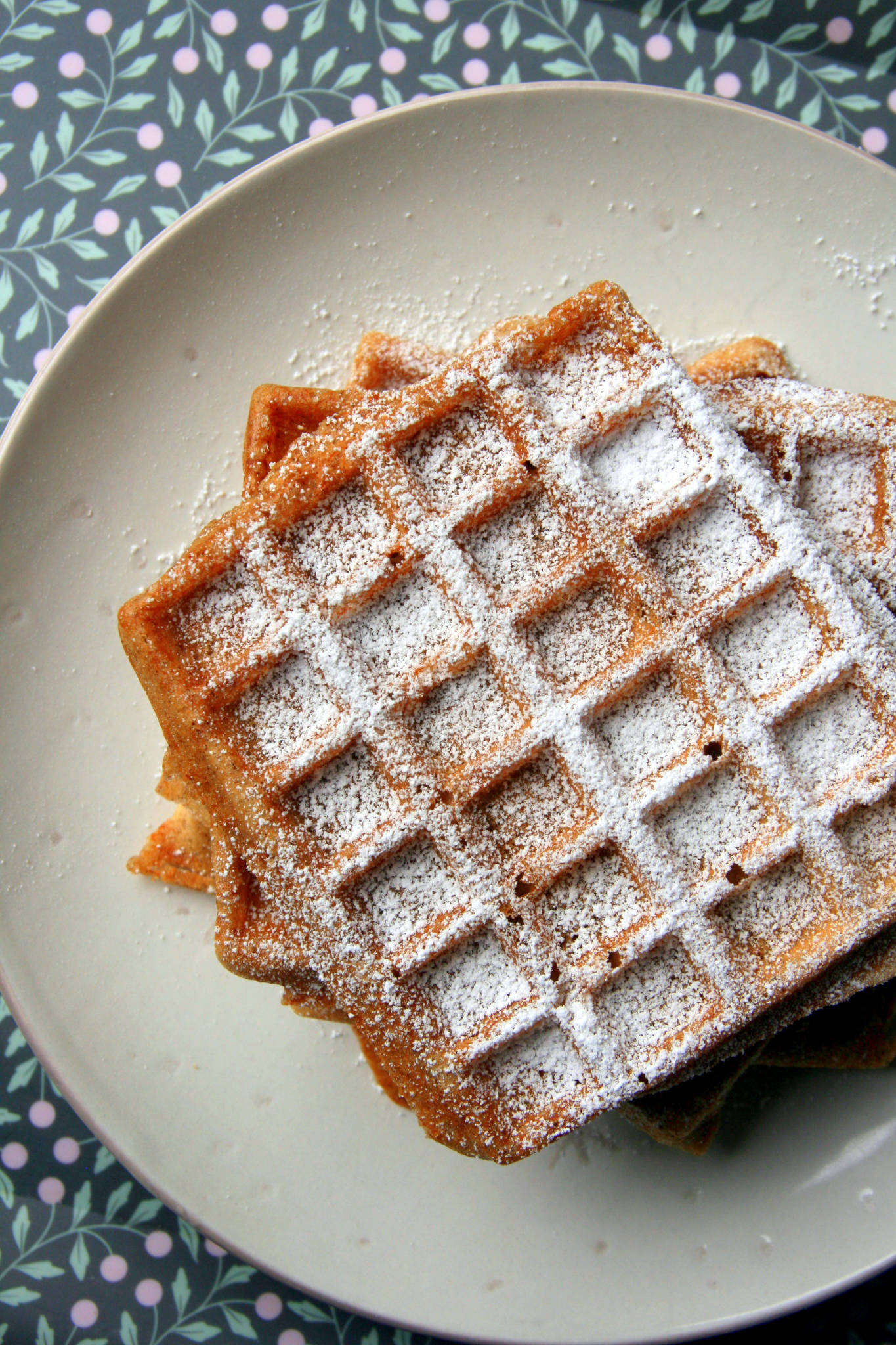 Gaufres à la cannelle