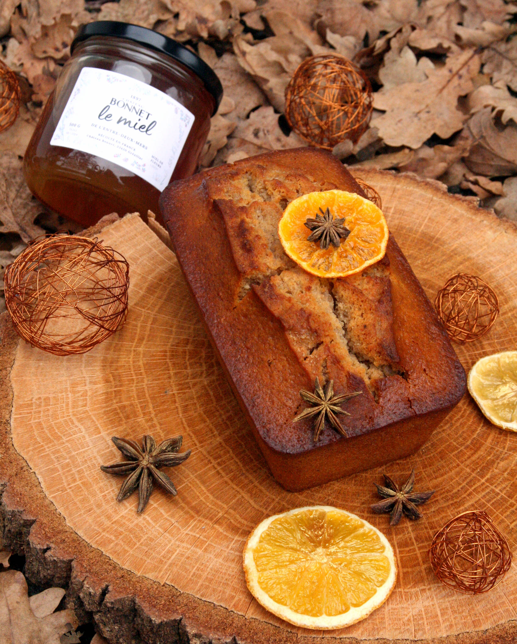 Pain d'épices au miel et aux pépites de framboises - Miels Girard