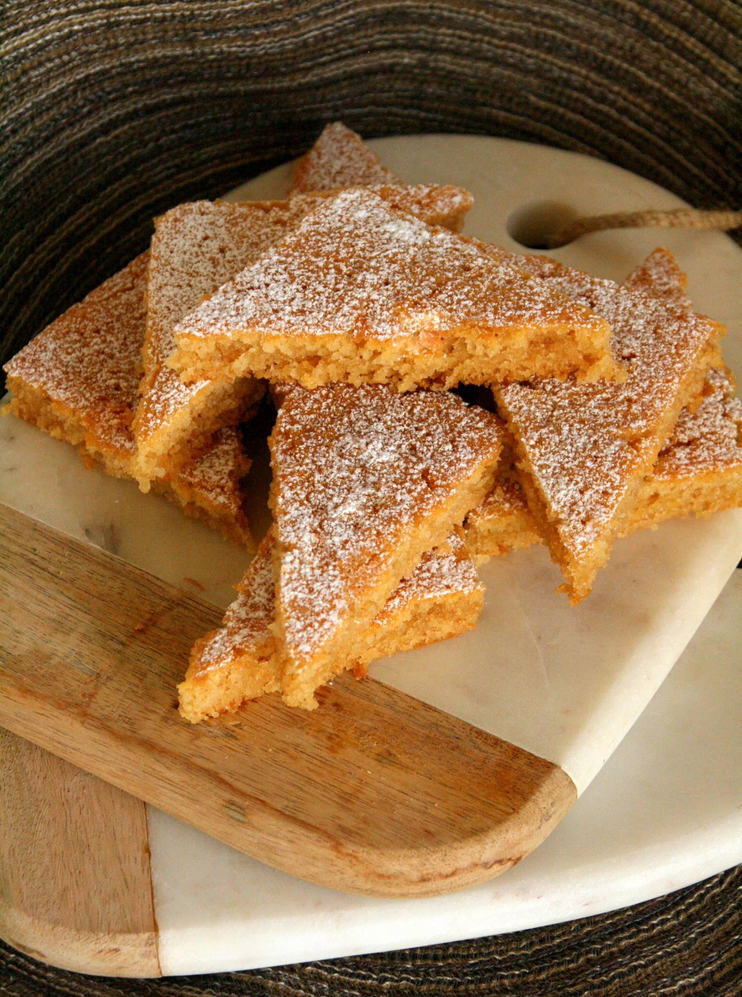 Gâteau au miel, gingembre et muscade