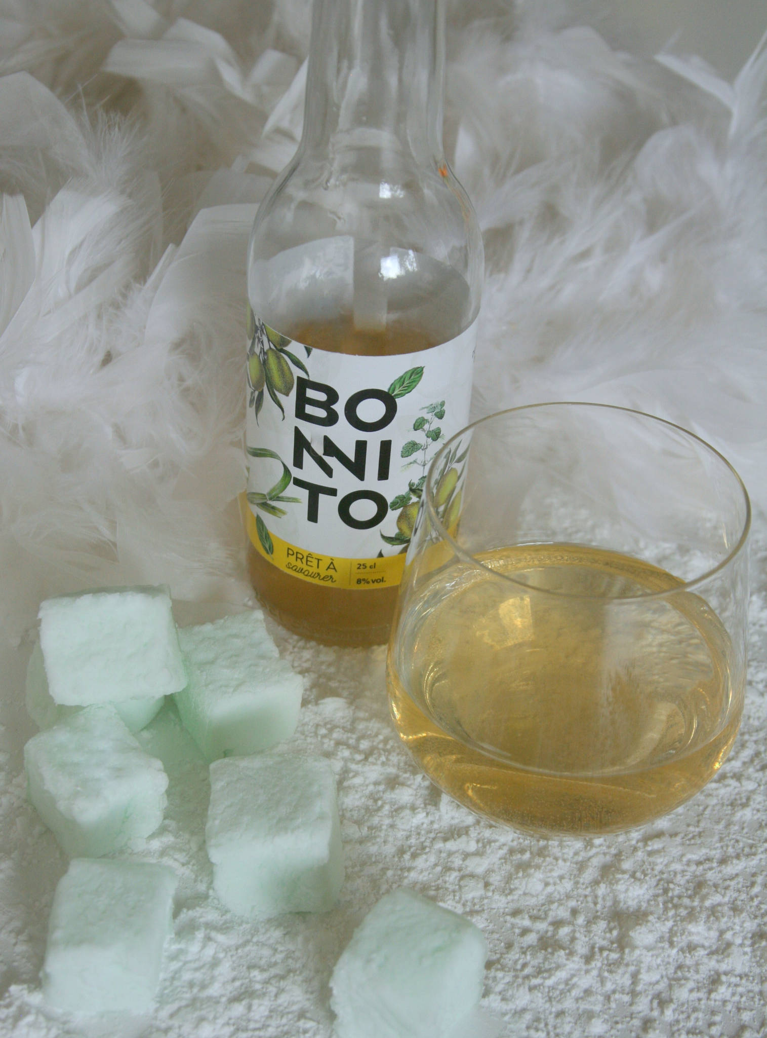 Guimauves à la menthe, Bonnito