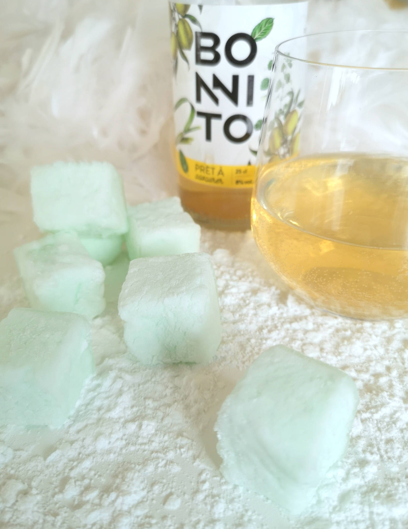 Guimauves à la menthe, Bonnito