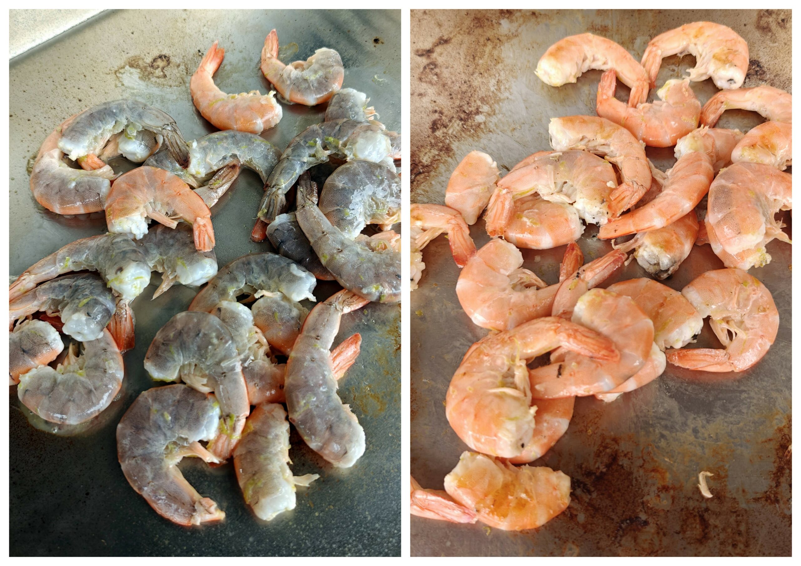 Crevettes coco & citron vert, Château de Rochemorin blanc 2021