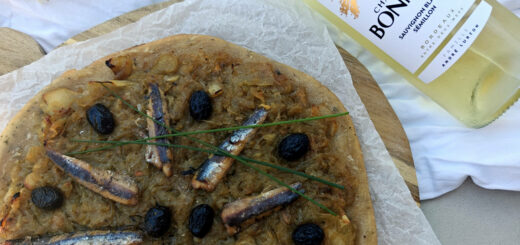 Pissaladière, Château Bonnet blanc 2024