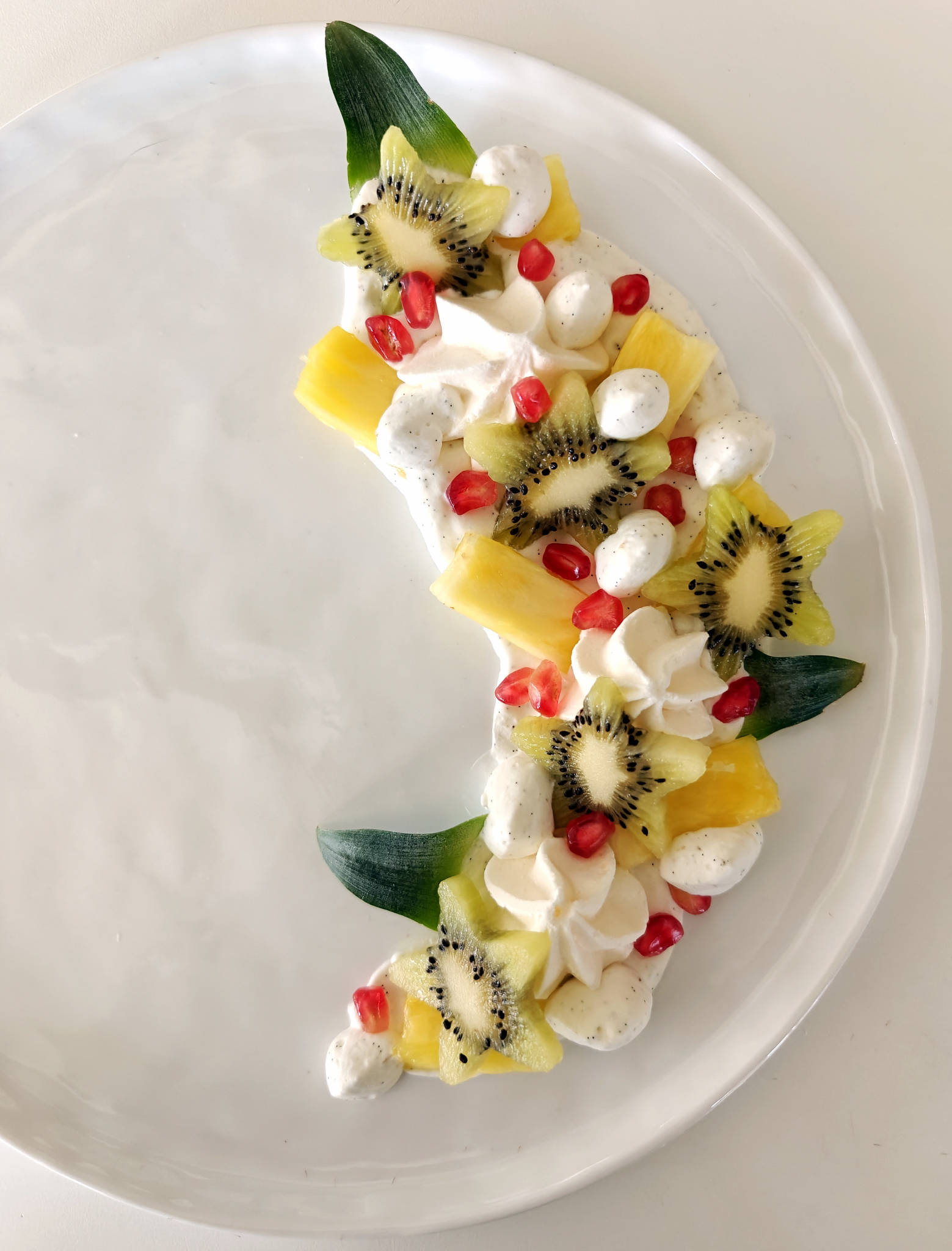 Pavlova destructurée, Diane brut nature