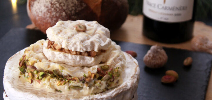 Pièce montée de trois fromages, Tracé Carménère rouge 2020