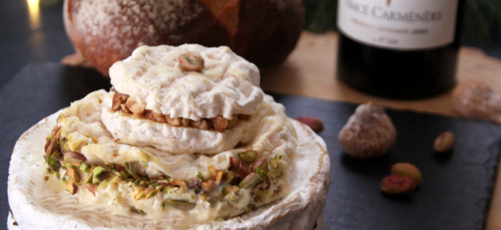 Pièce montée de trois fromages, Tracé Carménère rouge 2020