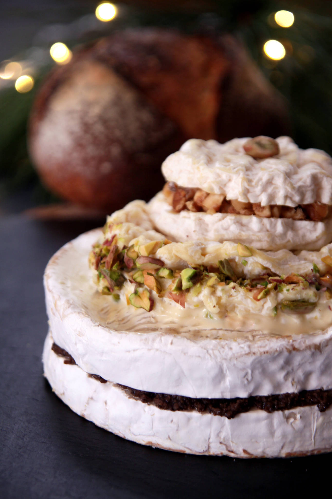 Pièce montée de trois fromages, Tracé Carménère rouge 2020